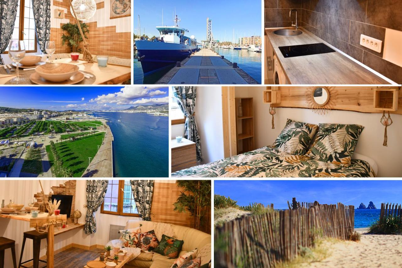 Le Cabanon H24,Atypique,Cosy,Port,Plage,Wifi,Netflix La Seyne-sur-Mer Zewnętrze zdjęcie
